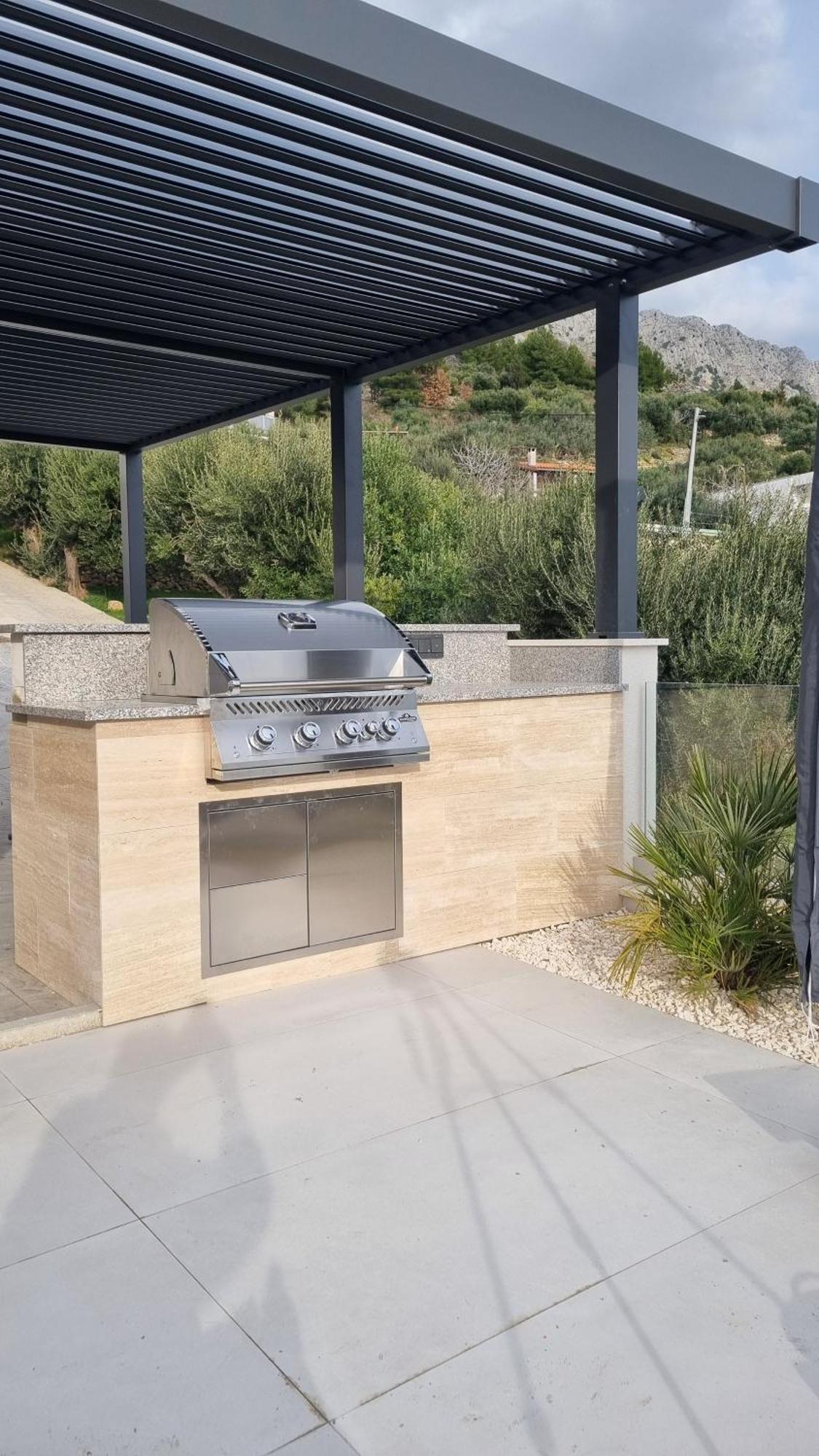 Villa Askana, 3 Bedrooms, 4 Baths, Infinity Pool, Whirlpool, Sea View, Outdoor Kitchen Jesenice  Exterior photo